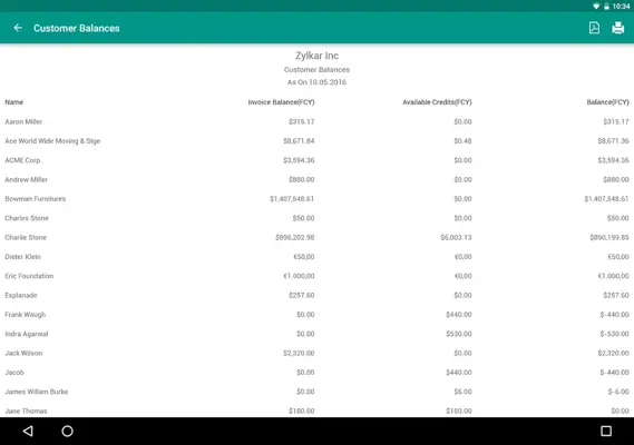 Zoho Invoice android App screenshot 18