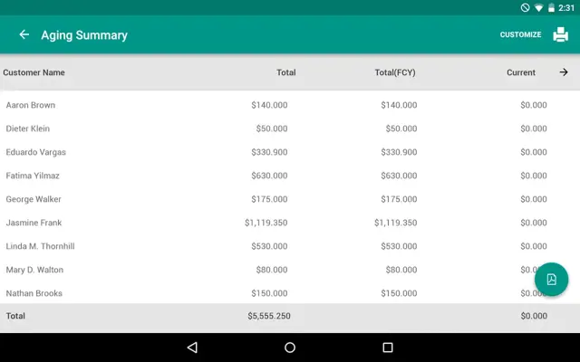 Zoho Invoice android App screenshot 20