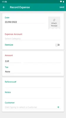 Zoho Invoice android App screenshot 6